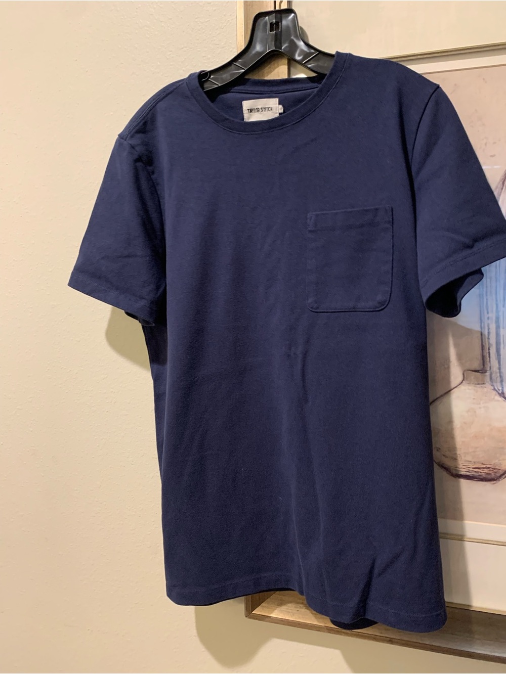 Taylor Stitch Navy Pocket Tee - Short Sleeve Crew